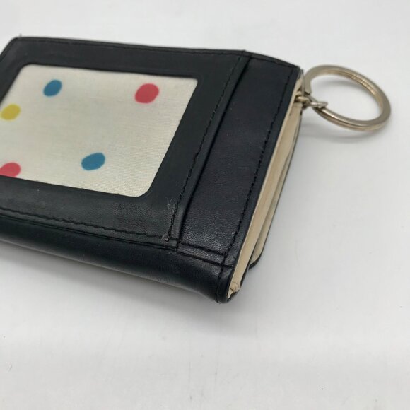 Kate Spade Black Leather Staci Business Card Holder Wallet - Picture 8 of 10